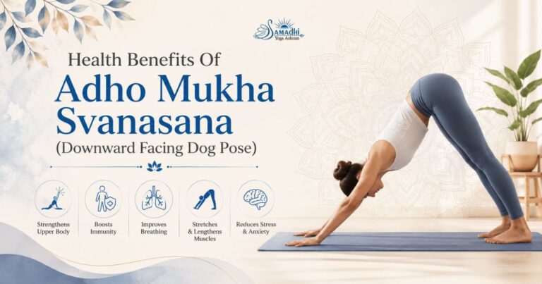 Woman practicing Adho Mukha Svanasana (Downward Facing Dog Pose) outdoors