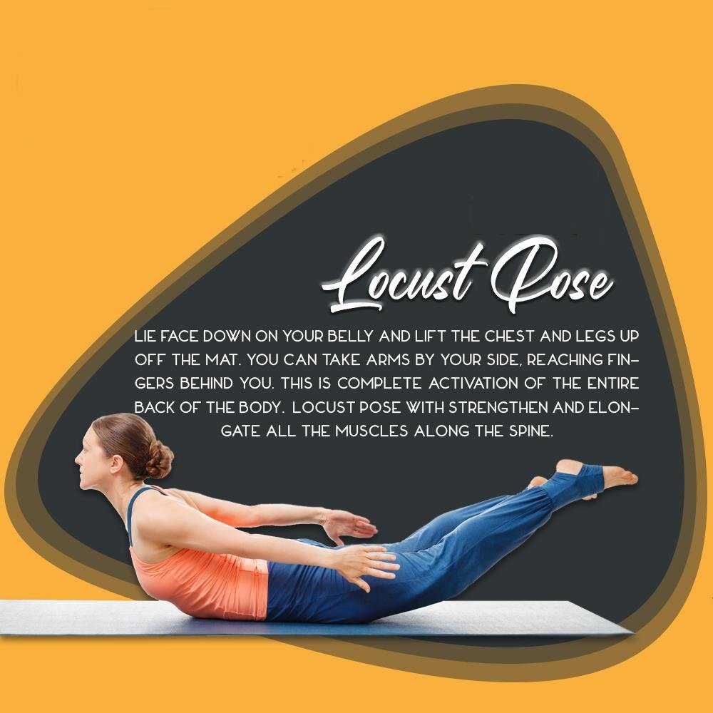 Locust Pose or Shalabhasana