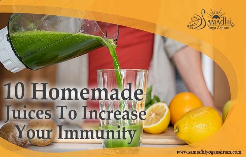 Ten Homemade Juices To Improve Immunity