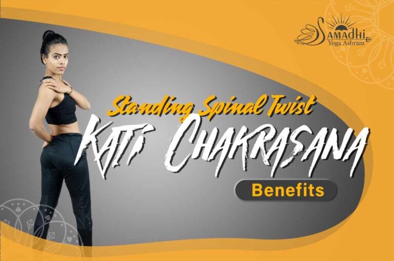 Standing Spinal Twist (kati chakrasana)