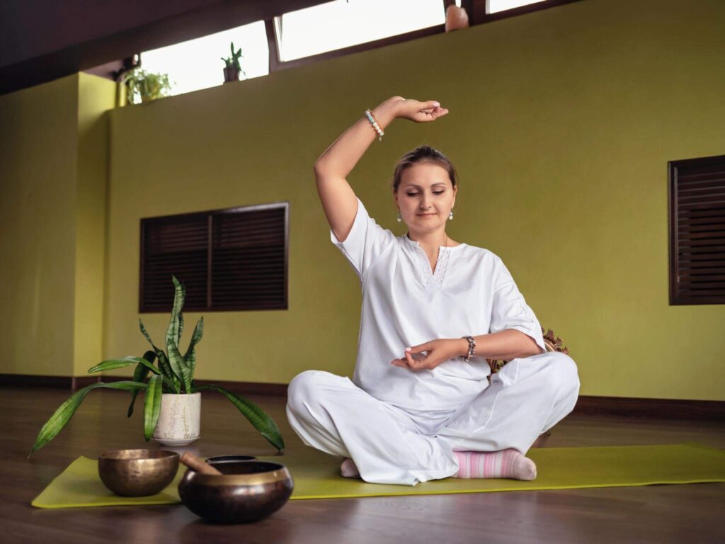 Kundalini yoga meditation practice