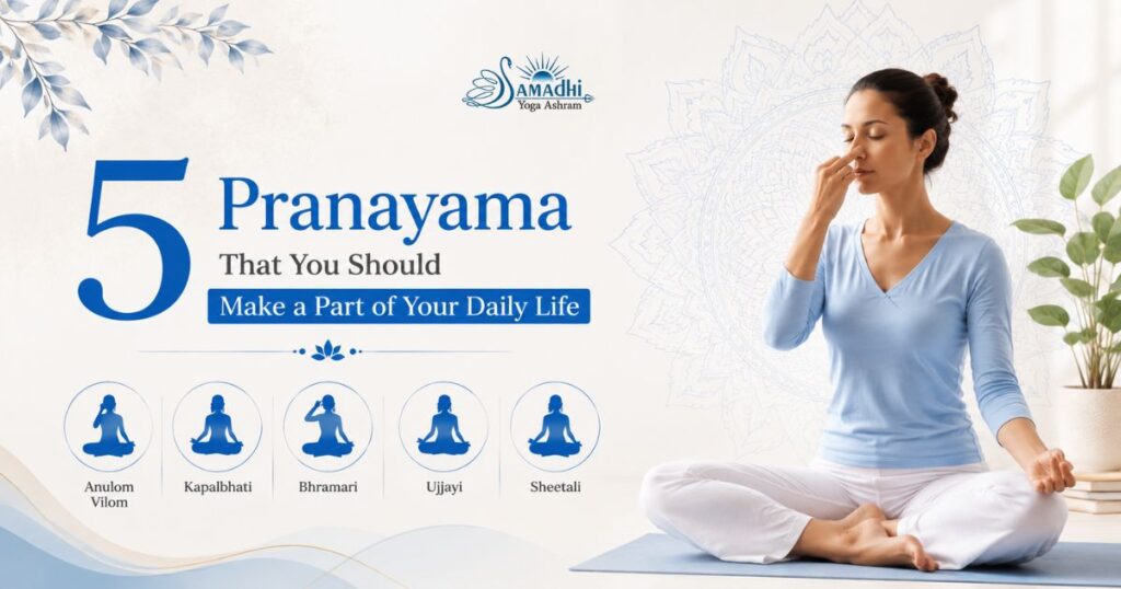 5 Essential Pranayama Breathing Techniques for Daily Practice