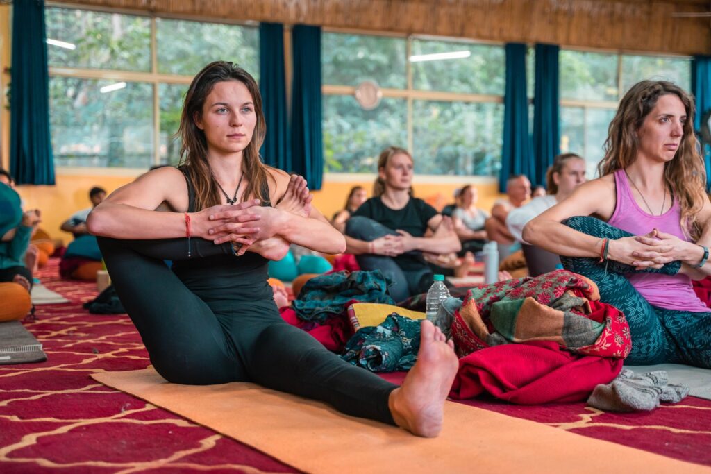Yoga Therapy Session at Samadhi Yoga Ashram