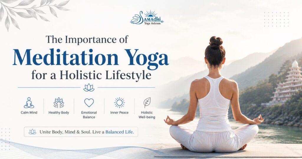 The Importance of Meditation Yoga for a Holistic Lifestyle