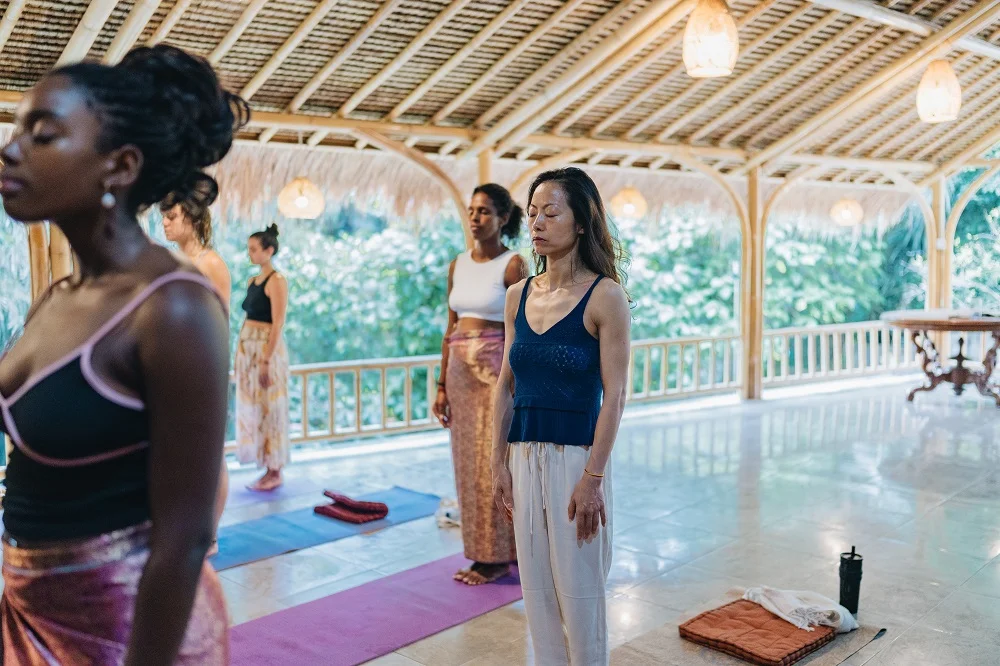 yoga in bali