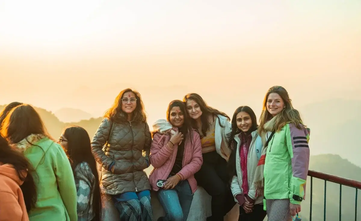Excursion during a yoga course at Samadhi Yoga Ashram, Rishikesh