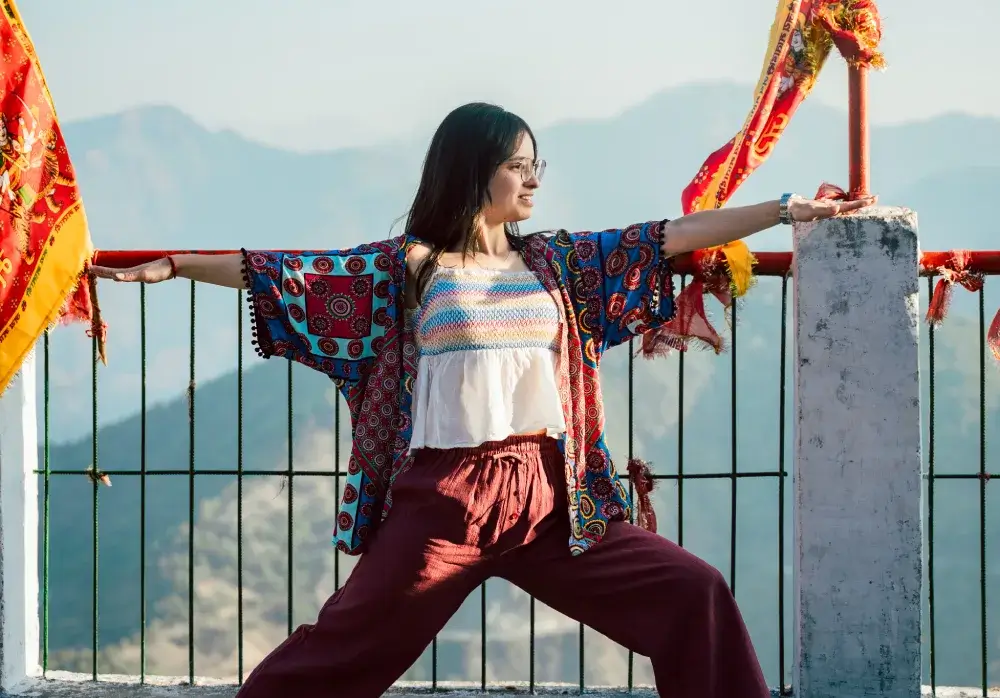 Solo traveller welcomed warmly at Samadhi Yoga Ashram, Rishikesh